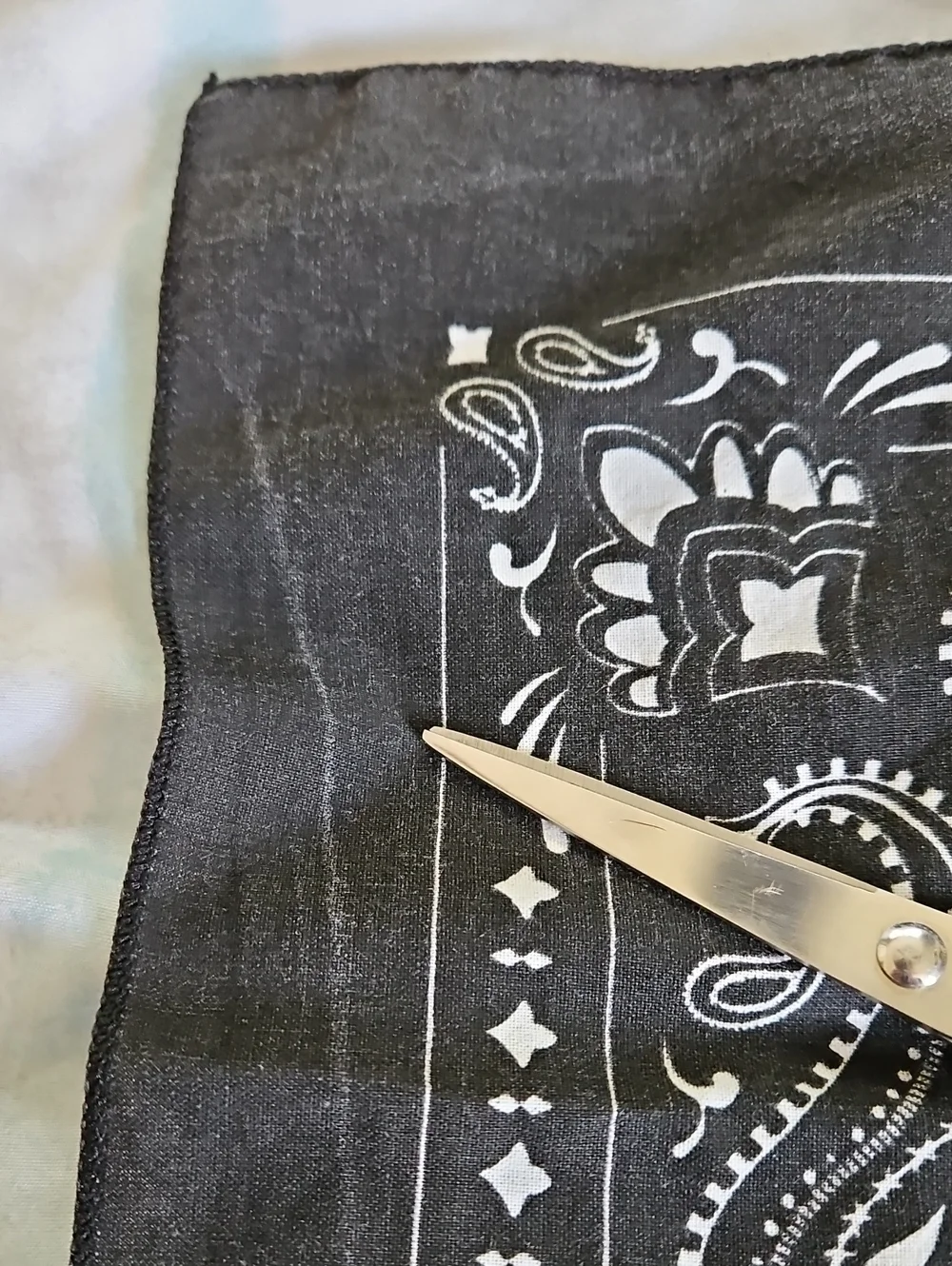 Vintage Dodge Ram Rodeo Western Paisley Bandana